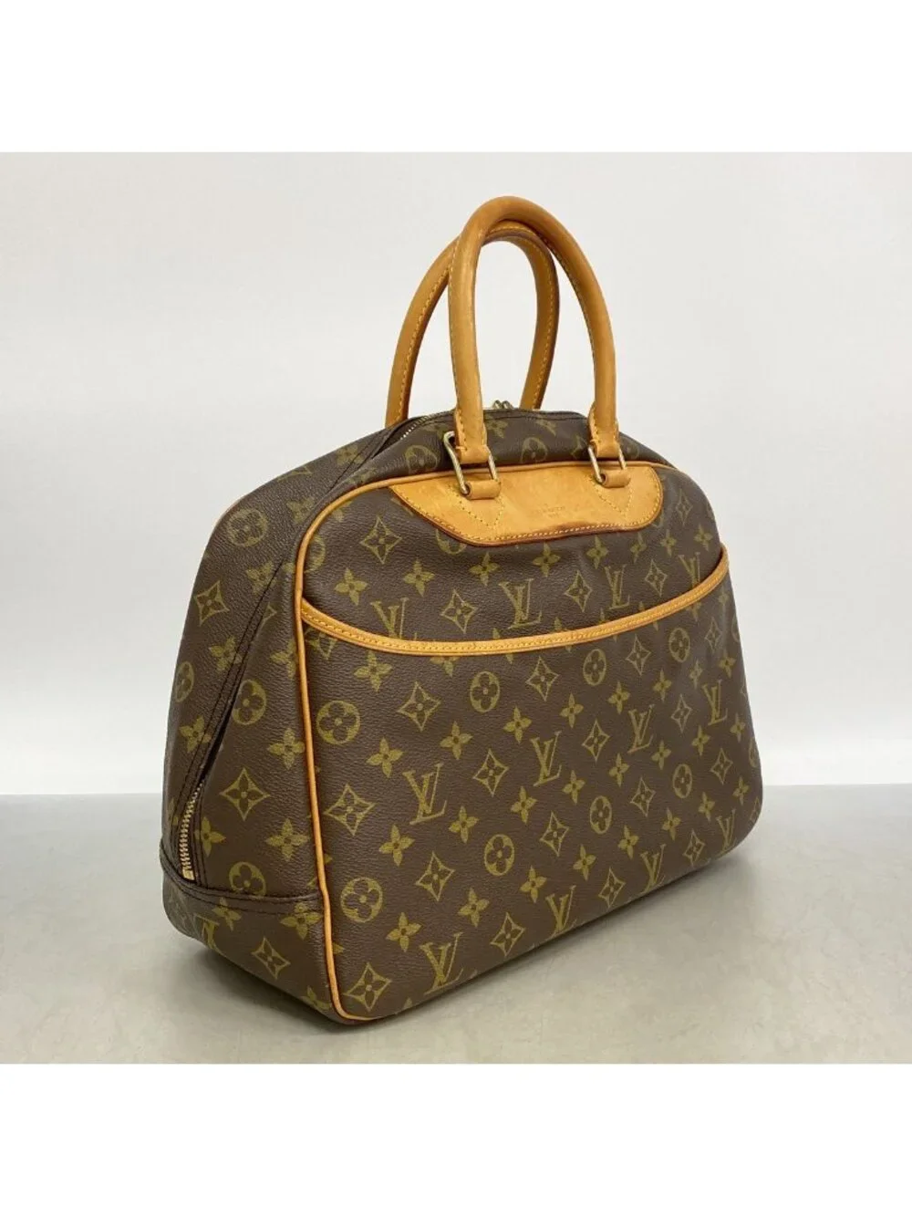 Louis Vuitton Monogram Deauville Brown Handbag